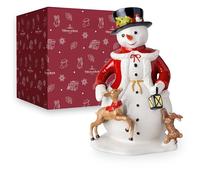 Villeroy & Boch - Christmas Toys Memory, muñeco de Nieve, 24 x 23 x 36 cm, Porcelana Dura, Multicolor, Pintado a Mano