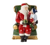 Villeroy & Boch Christmas Toys Santa Claus en un sillón rojo