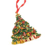 Villeroy & Boch Winter Collage Accessoires Colgante de metal con motivo de árbol, varios colores, 12 cm