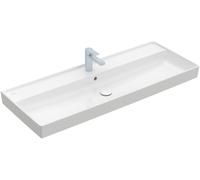 Lavabo de armario Villeroy & Boch Collaro, 1200 x 470 mm, sin rebosadero, sin suelo, 4A33C201, Color: blanco-alpino