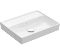 Villeroy & Boch Collaro lavabo 55x44 cm rectangular clásico-para mueble blanco brillante 4A335801