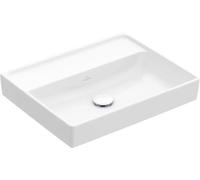 Villeroy & Boch Collaro lavabo 55x44 cm rectangular clásico-para mueble blanco brillante 4A3358R1