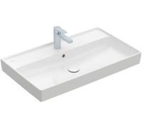 Villeroy & Boch Collaro lavabo 80x47 cm rectangular clásico-para mueble blanco brillante 4A338G01