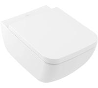 Paquete combinado de inodoro Collaro de Villeroy & Boch, rectangular, suspendido, DirectFlush, 375x560x340mm, 4626HSR1, Color: Cerámica Blanca