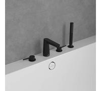 Villeroy & Boch Conum grifo de bañera y ducha en bañera negro TVT127002000K5