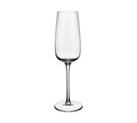 Villeroy & Boch - Afina, set de 4 copas de cava/champán de vidrio cristal aptas para lavavajillas, copas de cristal para cava, champán o vinos espumosos