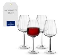Villeroy & Boch Copa Para Vino Tinto Rose Garden, Set De 4, 200 Ml, Cristal