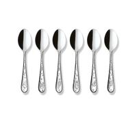 Villeroy & Boch - Toy's Delight set de cucharillas de café, 6 piezas, para 6 personas, apto para lavavajillas, inoxidable, cubertería, juego de cucharas, cubiertos de acero inoxidable