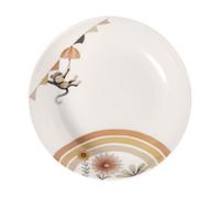 Villeroy & Boch Boho Kids Plato Hondo 'Roar Like a Lion' 18,5 cm, Porcelana, Apto Microondas y Lavavajillas