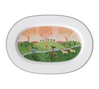 Villeroy & Boch Design Naif Fuente, 34 cm, Porcelana Premium, Blanco/Colorido