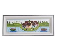 Villeroy & Boch Design Naif Gifts Cuenco rectangular, Porcelana Premium, Blanco/Colorido