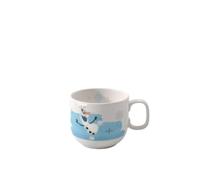 Villeroy & Boch - Disney Frozen taza infantil pequeña con asa, apta para lavavajillas y microondas, taza infantil de Olaf de Disney, taza, Porcelana Premium