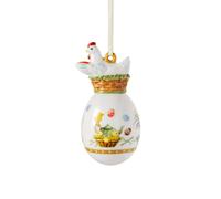 Villeroy & Boch - Annual Easter Edition Huevo de Pascua 2026 con Detalles Dorados, Adorno de Pascua, Huevo de Pascua de Porcelana, Regalo, decoración de Pascua, Pieza coleccionista, Porcelana Premium