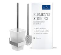 Villeroy & Boch Elements escobilla de baño atornillado cromo-cristal TVA15201700061