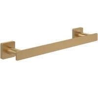 Villeroy & Boch Elements Striking - Toallero de baño para Montaje en Pared, Barra de latón, toallero Rectangular, Longitud 345 mm, Oro Cepillado