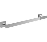 Villeroy & Boch Elements Striking - Toallero de baño para Montaje en Pared, Barra de latón, toallero Rectangular, Longitud 495 mm, Cromo