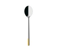 Villeroy & Boch Ella con Oro Cuchara para Ensalada, Acero Inoxidable, Gris, 23.6x2x2 cm