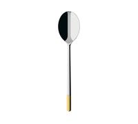 Villeroy & Boch Ella Cuchara para servir, 24,6 cm, acero inoxidable, parcialmente bañado en oro