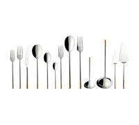 Villeroy & Boch - Ella Set de Cubiertos 113 Piezas Plata, Apto para Lavavajillas, Cubertería 18/10, Cubertería, Cubertería Dorada Platino, Acero Inoxidable