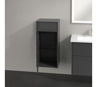 Villeroy & Boch Finero armario 40x35x87 cm suspendido, lateral gris C53100FP