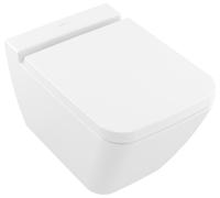 Villeroy und Boch washdown WC Finion 4664R0 375x560mm, con sistema de ahorro de agua, sin borde de descarga, Color: CerÃ¡mica Blanca - 4664R0R1