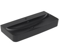 Villeroy & Boch Finion lavabo 100x47 cm rectangular clásico-para mueble negro 41681HR7