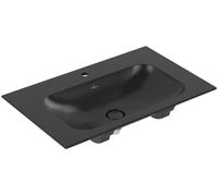 Villeroy & Boch Finion lavabo 80x50 cm rectangular para mueble negro 416481R7