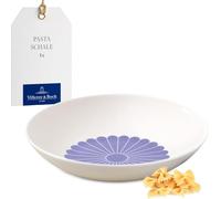 Villeroy & Boch - Fleur bleu plato azul para pasta, apto para lavavajillas y microondas, plato hondo para pasta, fideos, nudels, bowls y ensaladas, porcelana Premium
