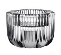 Villeroy & Boch - Fleur Bleu, portavelas 2 en 1 de Vidrio Azul para Velas de té y Velas cónicas, Apto para lavavajillas, Hecho a Mano, artículos de decoración para el hogar