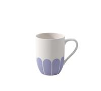 Villeroy & Boch Taza con asa Fleur Bleu 0,29 l – porcelana Premium, apta para lavavajillas/microondas
