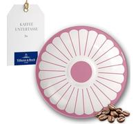 Villeroy & Boch - Fleur cassis plato para taza de café rosa, apto para lavavajillas/microondas, platillo de porcelana para tazas de café y té y para servir, porcelana Premium con decoración floral