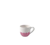 Villeroy & Boch - Fleur cassis taza para espresso rosa, apta para lavavajillas y microondas, taza pequeña con decoración de flores, porcelana Premium