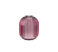 Villeroy & Boch - Fleur Gifts jarrón, Altura: Aprox. 19 cm, Lila, jarrón Floral de Cristal para Ramos medianos, Cristal