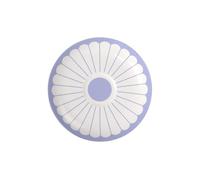 Villeroy & Boch - Fleur, plato para taza de cappuccino, aprox. 17,5 × 17,5 × 2,5 cm, azul, apto para lavavajillas y microondas, decoración floral, platillo de porcelana Premium