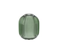 Villeroy & Boch Jarrón Fleur 19 cm vidrio soplado verde oscuro apto lavavajillas