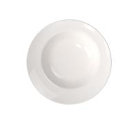 Villeroy & Boch Flow Plato para pasta, Porcelana Premium, Blanco, 30 cm