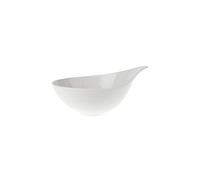 Villeroy & Boch Flow Taza para postres, Porcelana Premium, Blanco