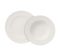 Villeroy & Boch For Me Blanco Juego De Comedor 4 Personas 8 Piezas.