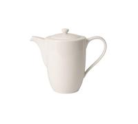 Villeroy & Boch For Me - Cafetera, 1,2 Litros, porcelana premium, color blanco