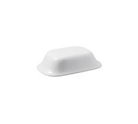 Villeroy & Boch For Me Mantequera, Porcelana Premium, Blanco