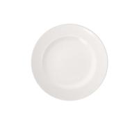 Villeroy & Boch For Me - Plato Llano, 27 cm, Porcelana Premium, Color Blanco