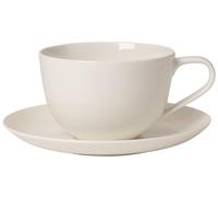 Villeroy & Boch For Me Taza Desayuno con Plato (2 Unidades), Premium Porcelana, Multicolor