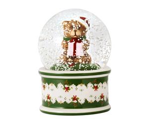 Villeroy & Boch Globo de nieve oso verde-blanco