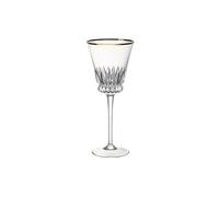 Villeroy & Boch - Grand Royal Gold, set de copas de vino blanco con borde dorado, 125 ml, cristal, transparente