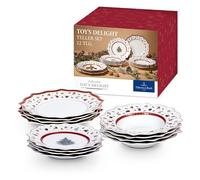 Villeroy & Boch Group Toy's Delight Servicio De Mesa Para Hasta 4 Personas, Porcelana Premium, Multicolor, 12 Unidad (Paquete de 1)