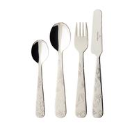 Villeroy & Boch Happy as a Bear 18/10 Acero Inox. Cubiertos Niños Set 4-tlg