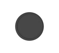 Villeroy & Boch Iconic Plato para servir, apto para lavavajillas, porcelana, Negro, 24 centímetros