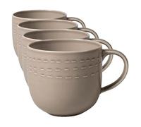 Villeroy & Boch it’s my moment Taza Almond bulbosa (Paquete de 4)