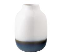 like. by Villeroy & Boch Lave Home jarrón Shoulder, 15,5 x 15,5 x 22 cm, azul claro