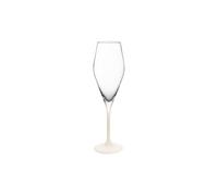 VILLEROY & BOCH Juego de 4 copas de champán MANUFACTURE ROCK BLANC GLAS blanco